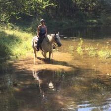 carol weis in water